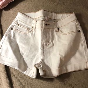 Matilda Jane White denim shorts